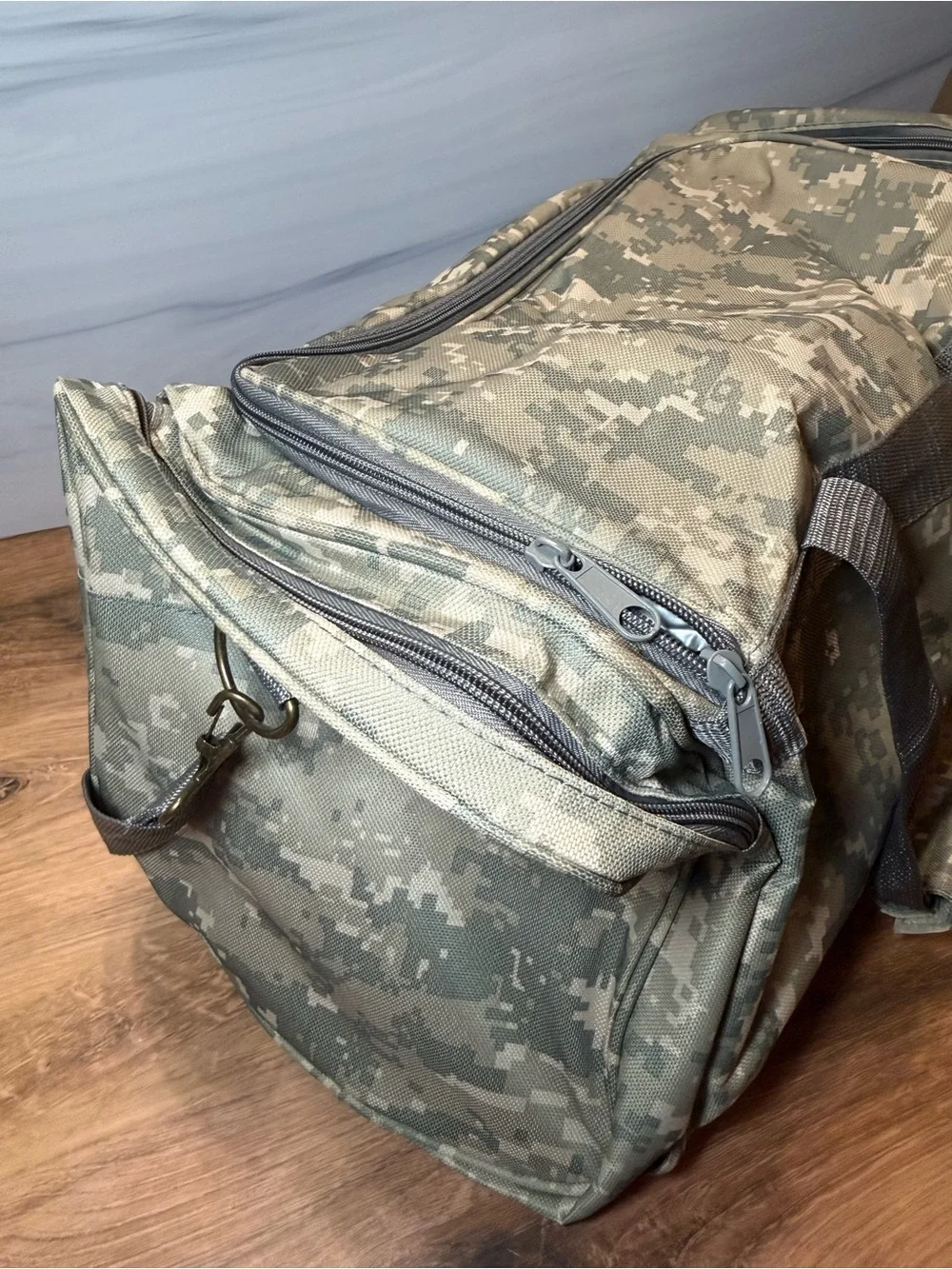 NRA Digital Camo Tactical Travel Duffle Gym Range Bag 19